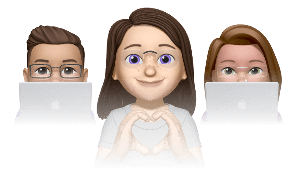 Contact Us Avatars Illustration